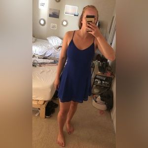 Urban outfitters royal blue dress